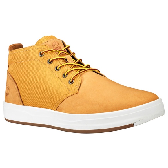 TIMBERLAND Davis Square Wheat Leather Nubuck